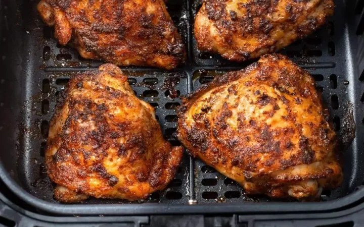 Crispy Air Fryer Chicken Thighs