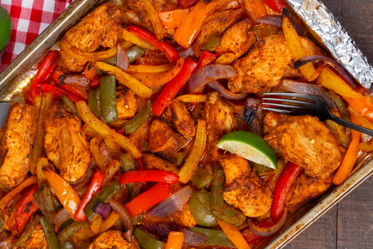 High-Protein Sheet Pan Chicken and Vegetables