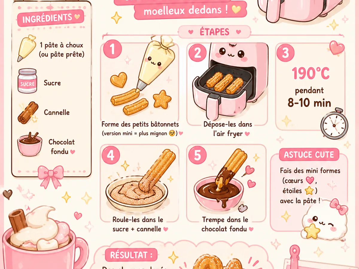 AirFryer Recipes illustration, freshly made and ready to serve