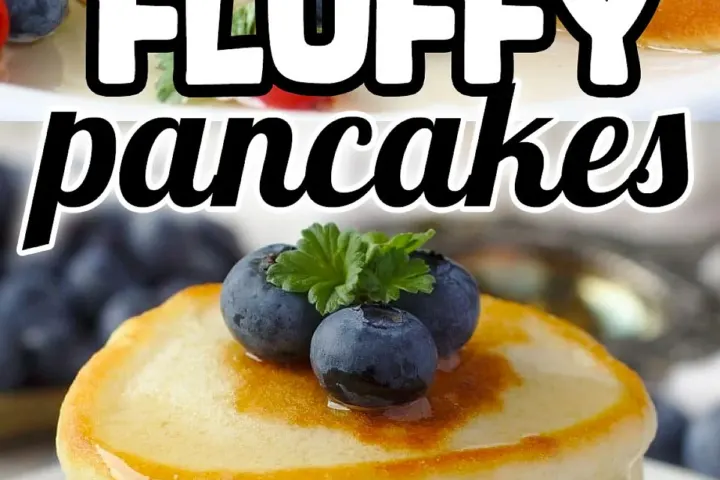 FLUFFY pancakes, freshly made and ready to serve