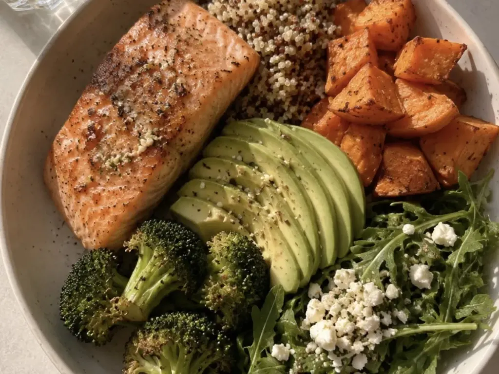 HealthyEating, freshly made and ready to serve