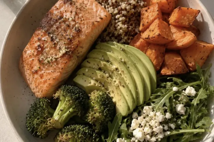 HealthyEating, freshly made and ready to serve