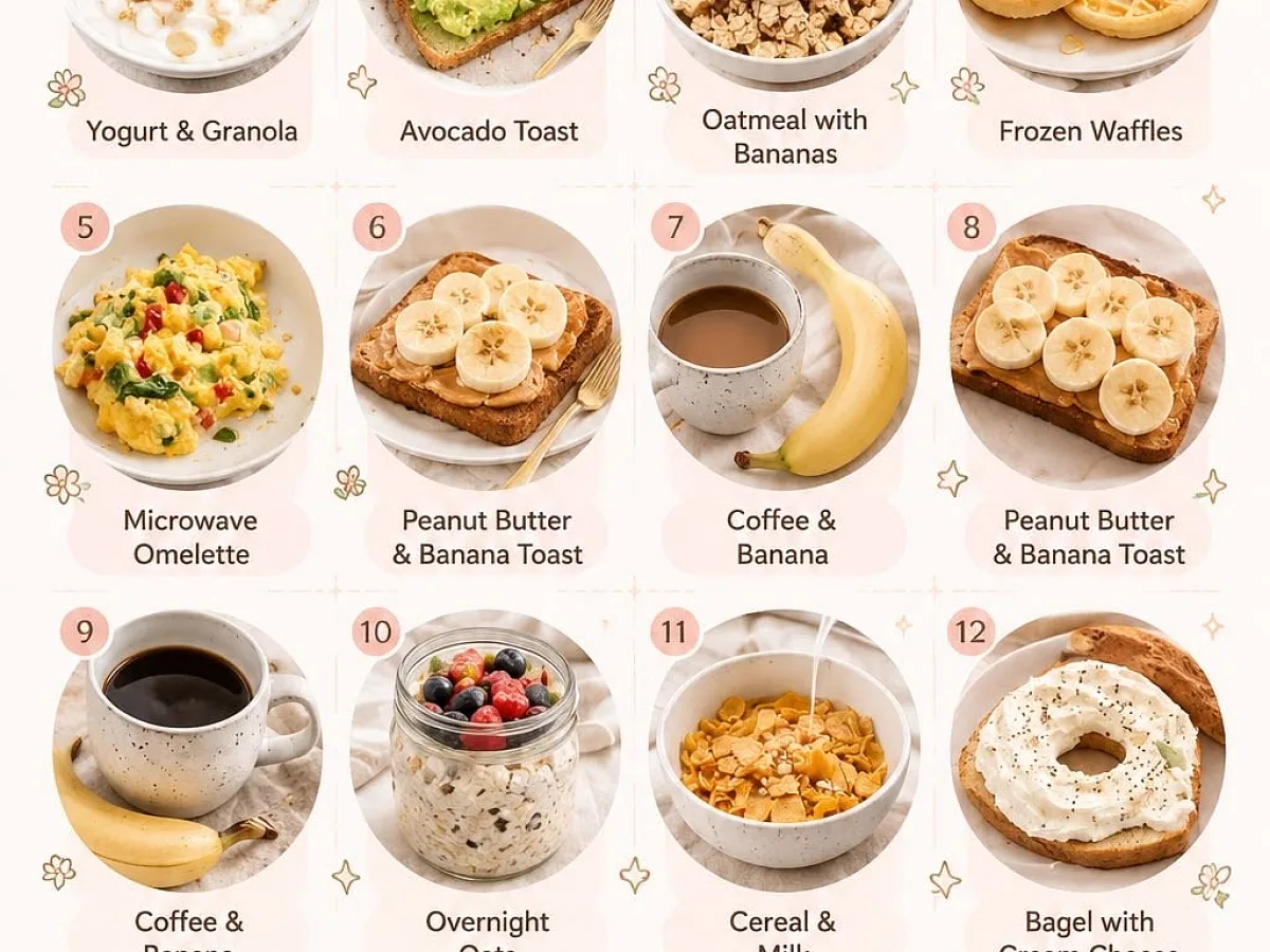 Breakfast Inspo, freshly made and ready to serve