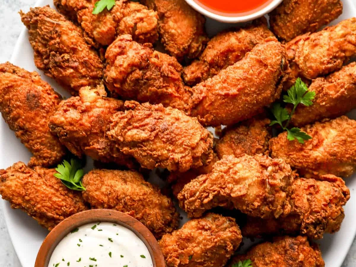 CrispyWings aesthetic ideas, freshly made and ready to serve