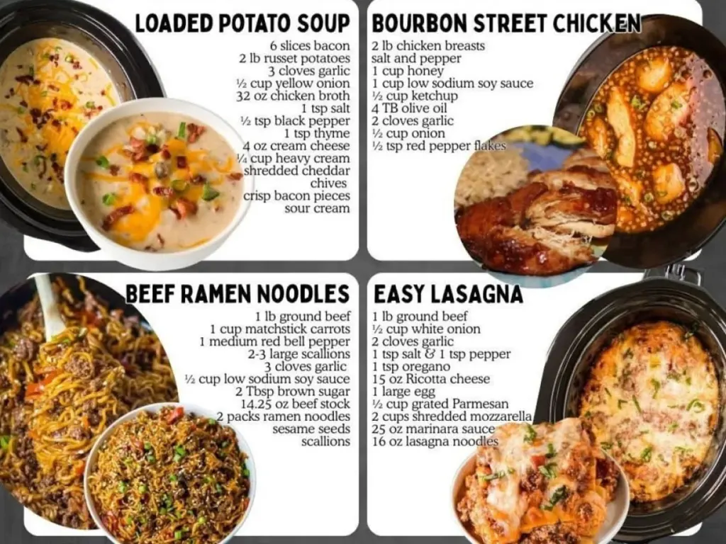 Easy Crockpot design inspiration, freshly made and ready to serve