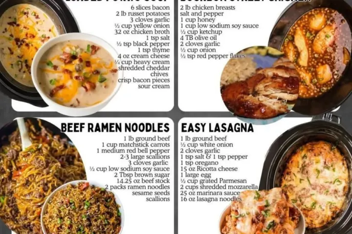 Easy Crockpot design inspiration, freshly made and ready to serve