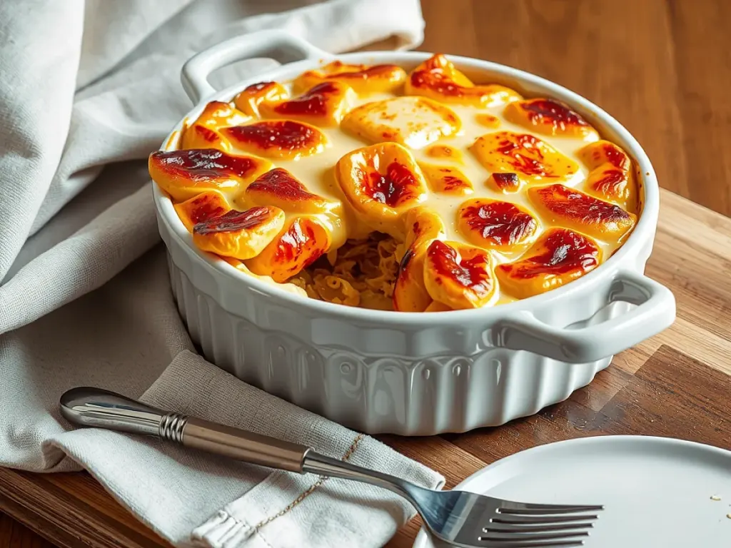 Delicious Casseroles, freshly made and ready to serve