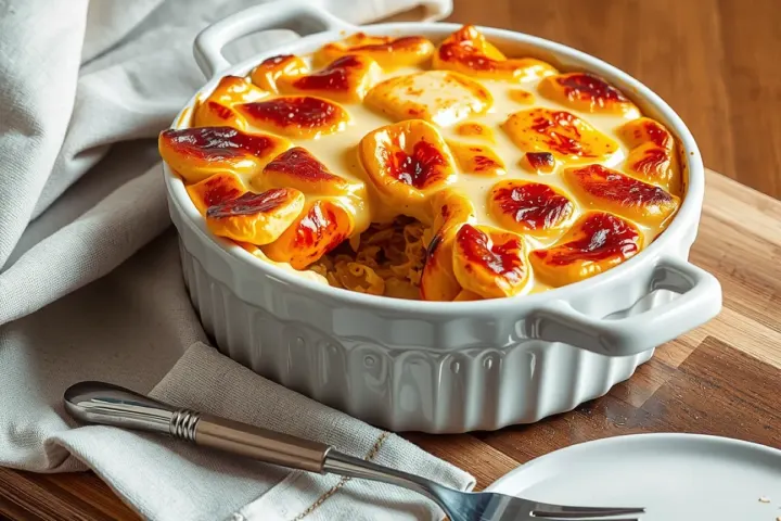 Delicious Casseroles, freshly made and ready to serve