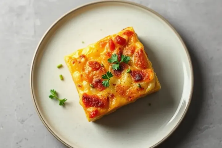 Easy 4-Ingredient Cheese Puff Squares – Oven Baked