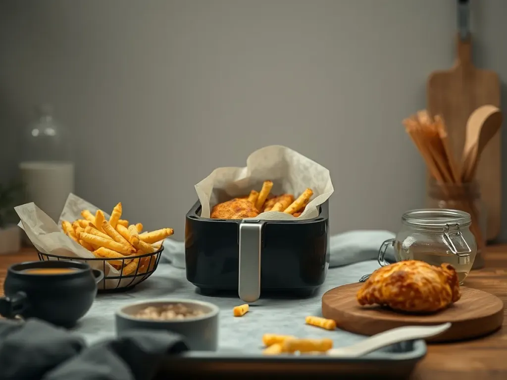 Most people use their air fryer for chips and chicken…, freshly made and ready to serve