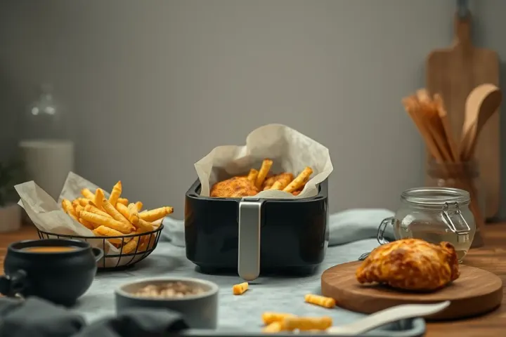 Most people use their air fryer for chips and chicken…, freshly made and ready to serve
