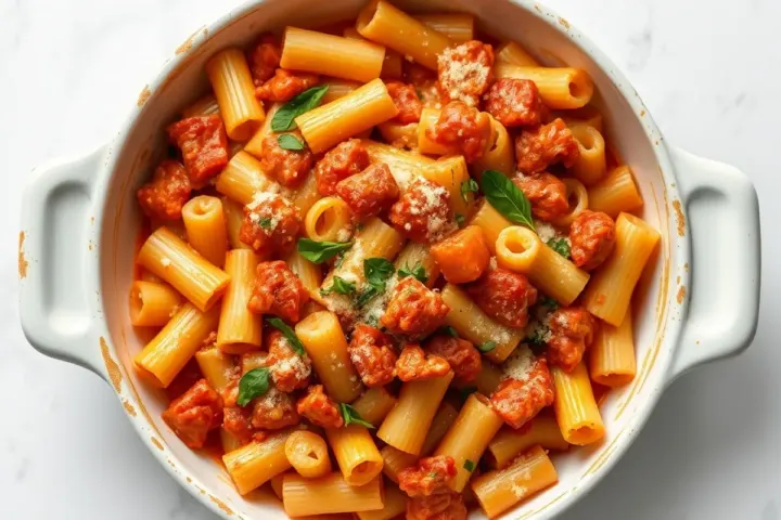 Easy Baked Rigatoni – Cheesy 45-Minute Dinner
