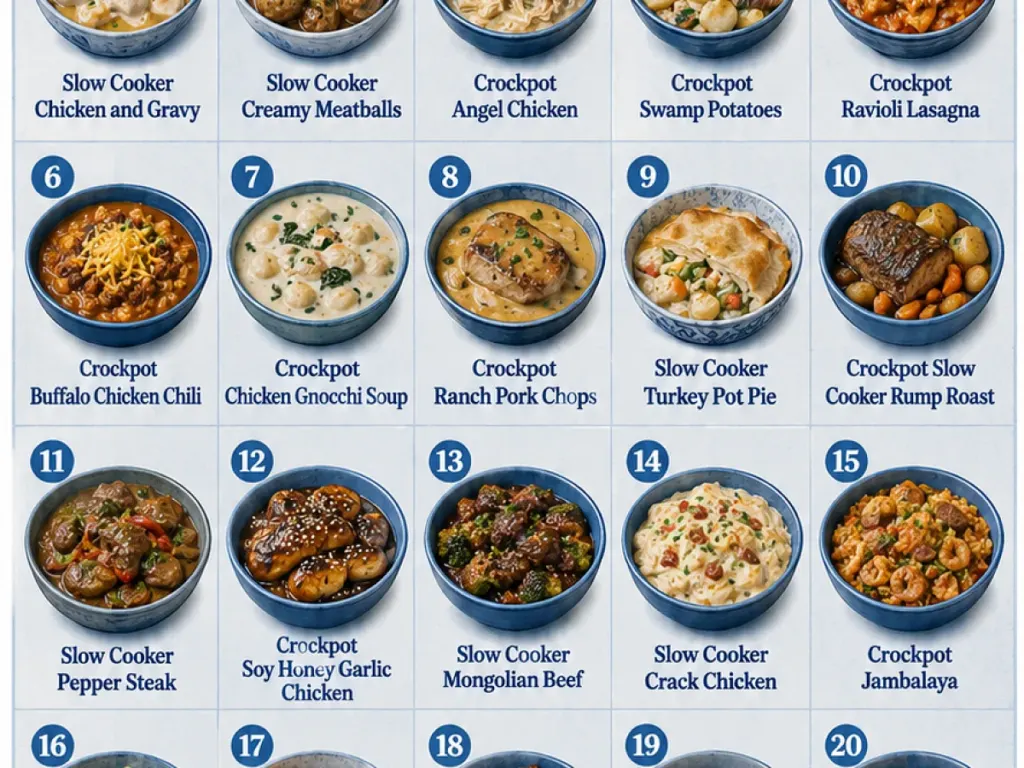 easy dump and go slow cooker meals make dinner time easy, freshly made and ready to serve