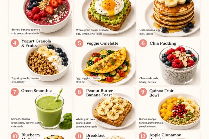 Healthy Morning, freshly made and ready to serve