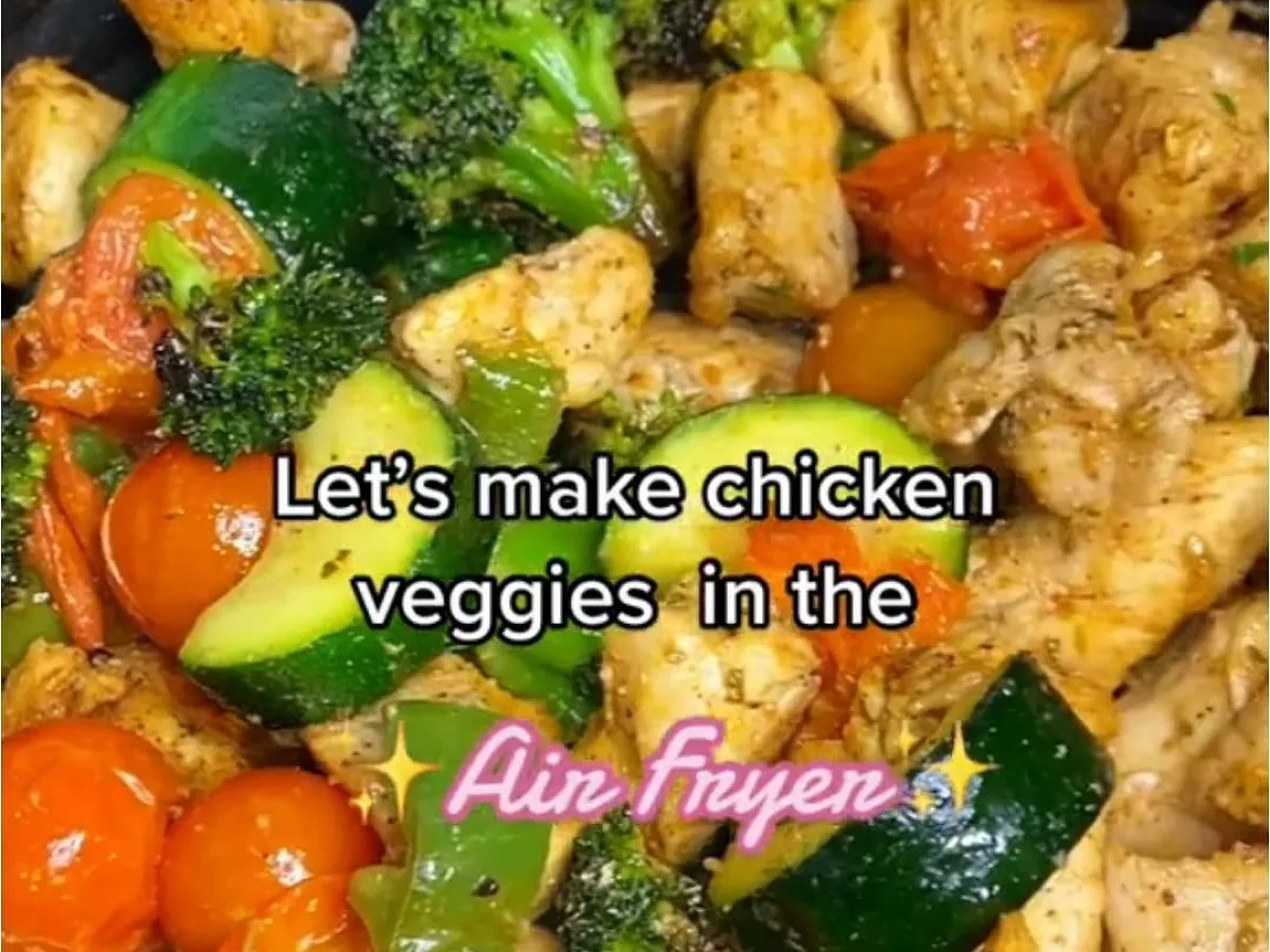 HealthyAirFryer, freshly made and ready to serve