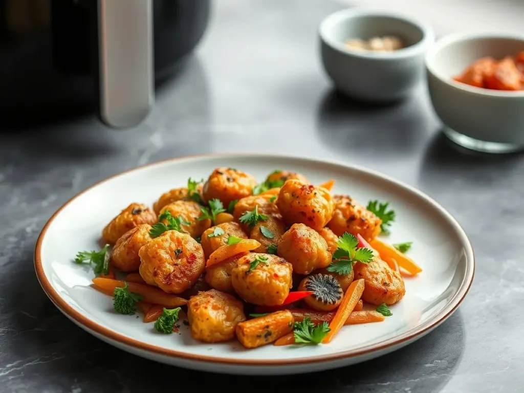 Air Fryer Recipes design inspiration, freshly made and ready to serve