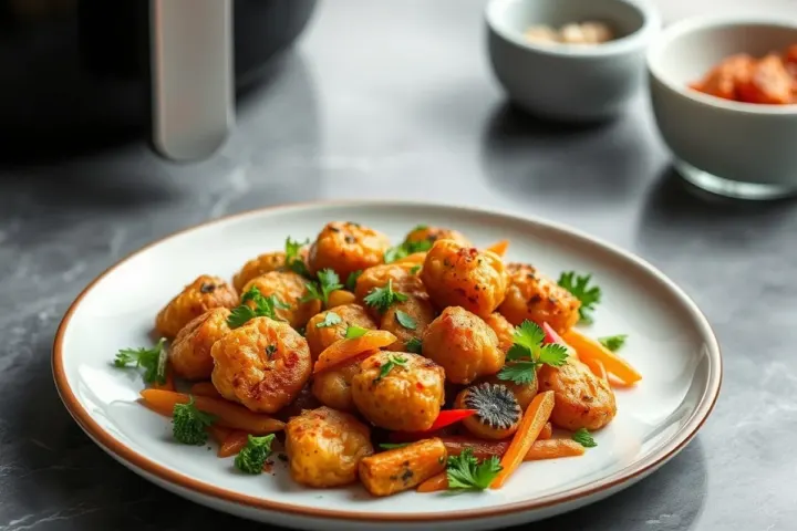 Air Fryer Recipes design inspiration, freshly made and ready to serve
