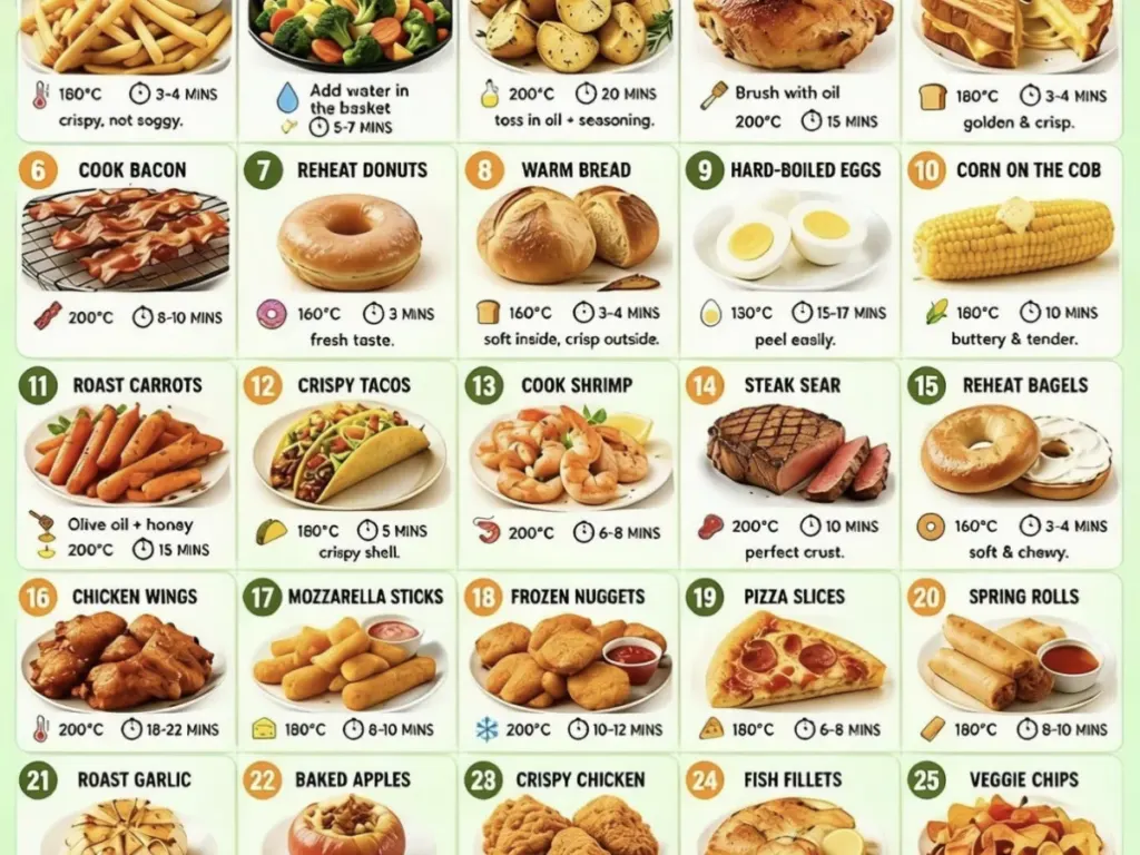 QuickAirFryerMeals, freshly made and ready to serve
