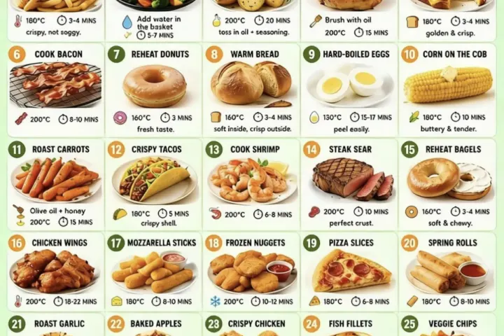 QuickAirFryerMeals, freshly made and ready to serve