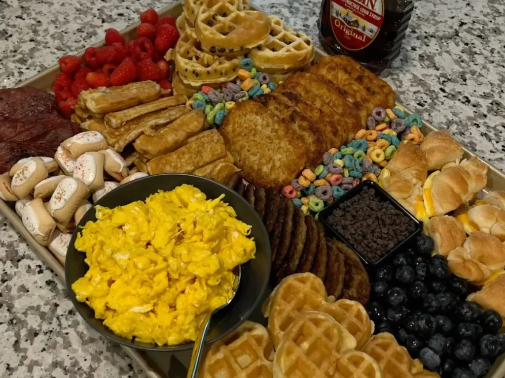Sweet Breakfast, freshly made and ready to serve