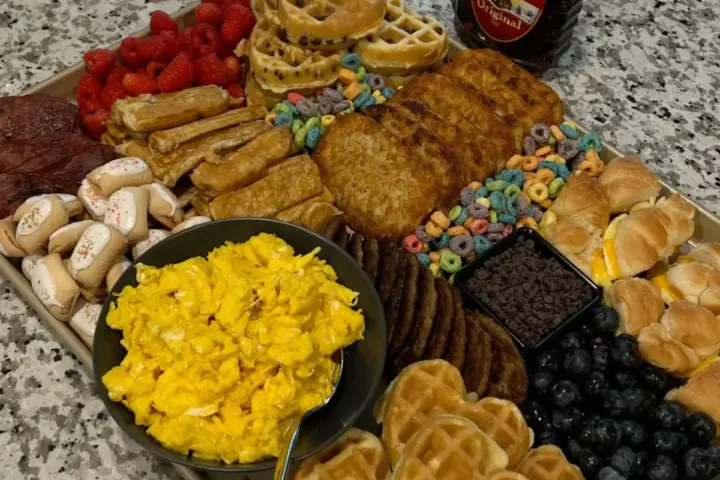 Sweet Breakfast, freshly made and ready to serve