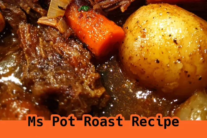 Pot Roast Recipe, freshly made and ready to serve