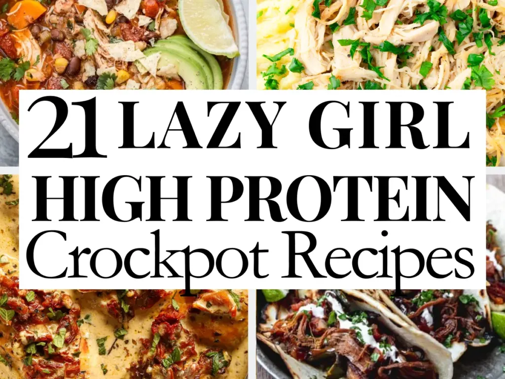Try lazy girl high protein crockpot recipes, freshly made and ready to serve
