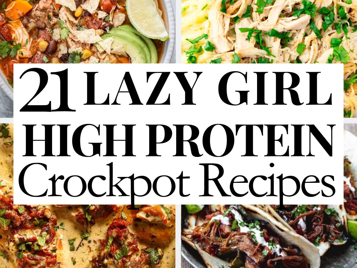 Try lazy girl high protein crockpot recipes, freshly made and ready to serve