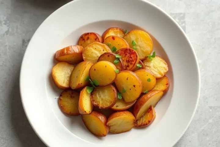 Crispy Air Fryer Sliced Potatoes – Easy 30-Minute Side
