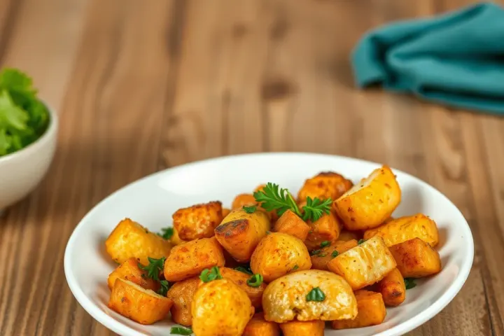 Make this easy, healthy airfryer meal with simple ingredients, freshly made and ready to serve