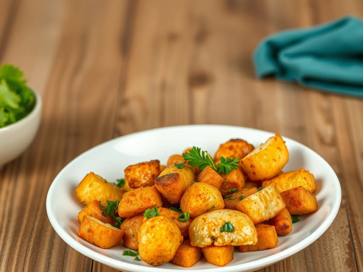 Make this easy, healthy airfryer meal with simple ingredients, freshly made and ready to serve